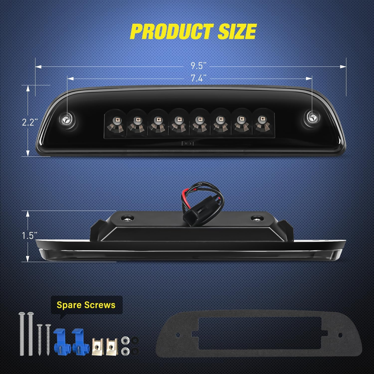 Toyota Tacoma 1995-2017 Led 3Rd Brake Light