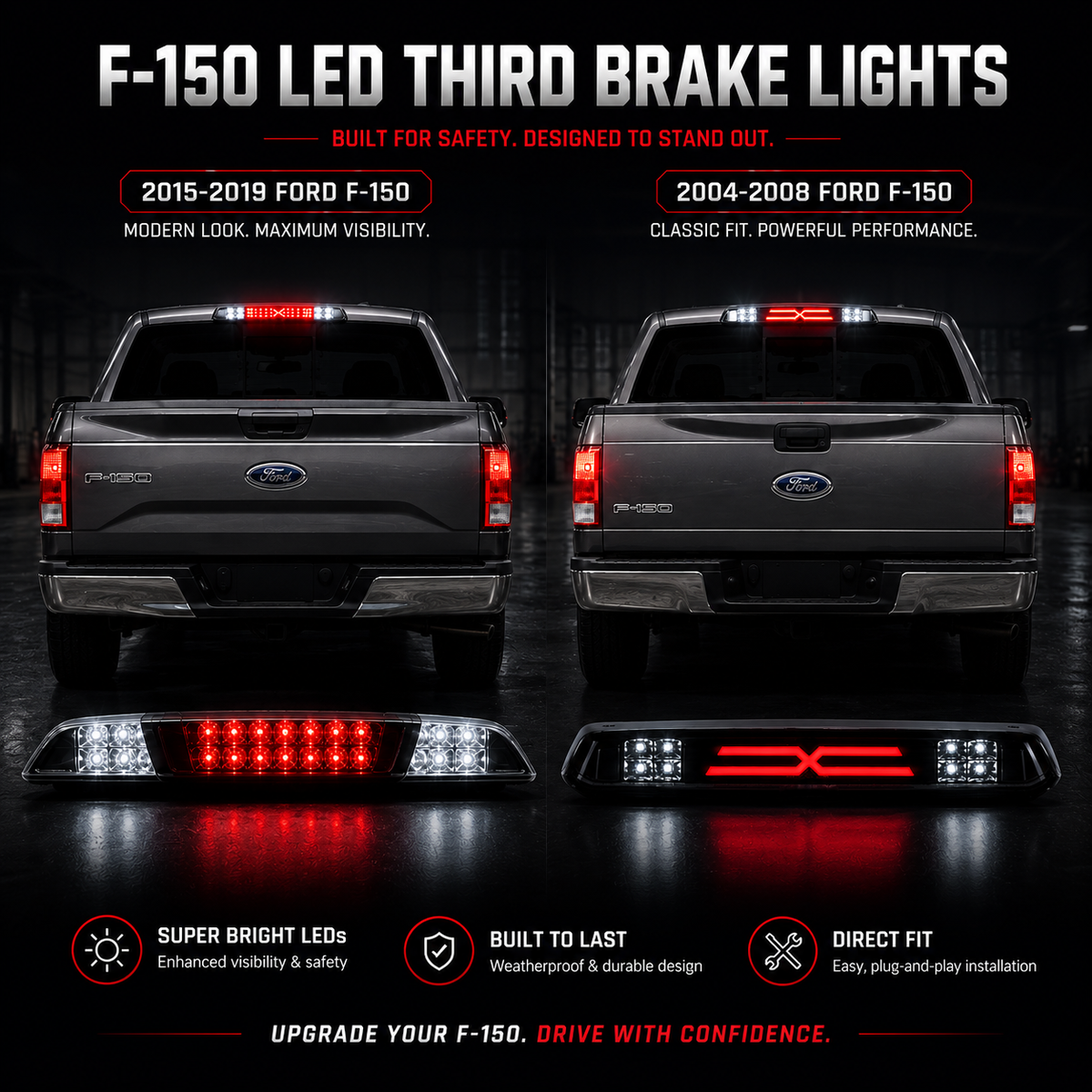 Ford F-150 Led 3Rd Brake Light