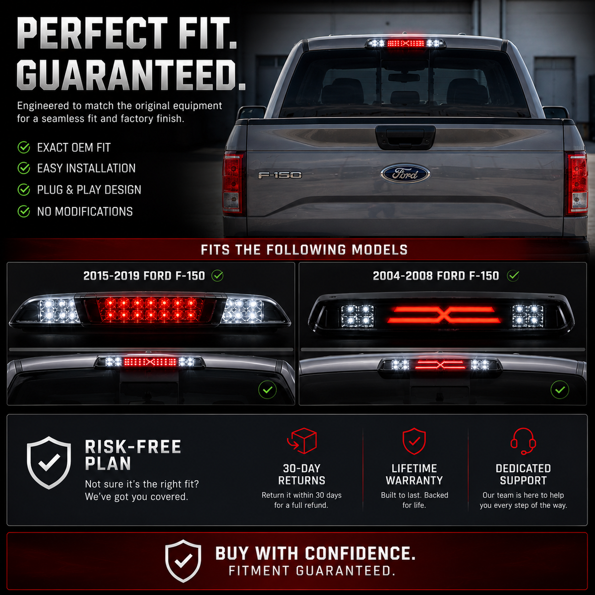 Ford F-150 Led 3Rd Brake Light