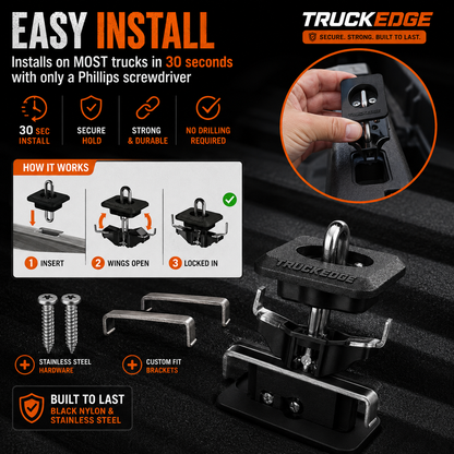 TruckEdge™ CargoLock D-Rings