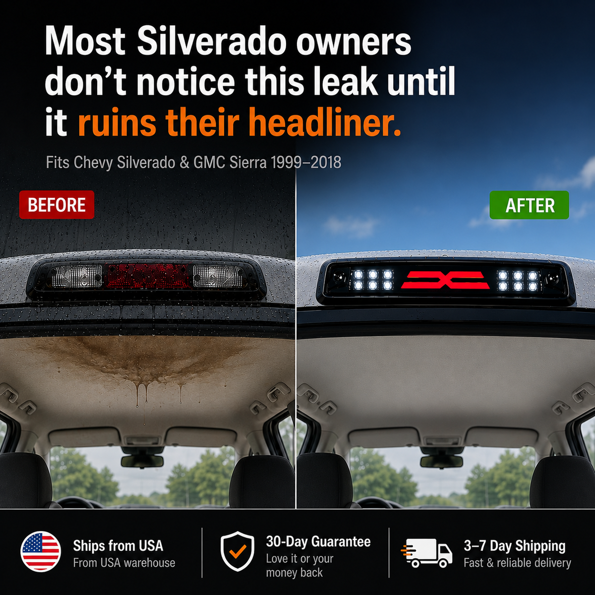 Silverado/Sierra/GMC LED Brake Light 1999-2018