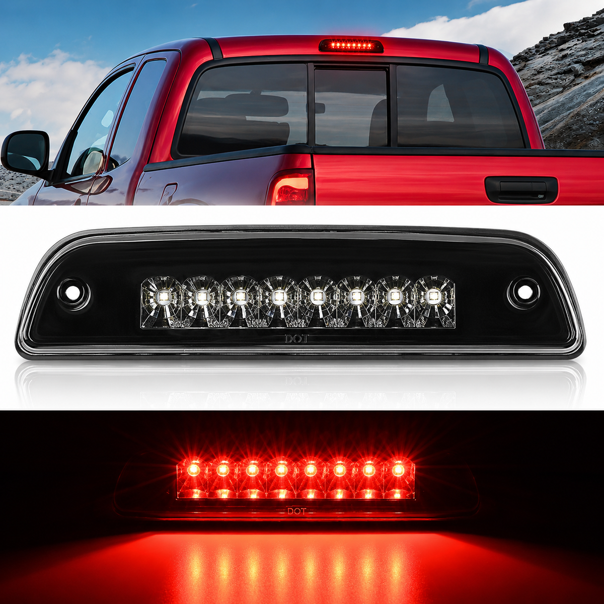 Toyota Tacoma 1995-2017 Led 3Rd Brake Light