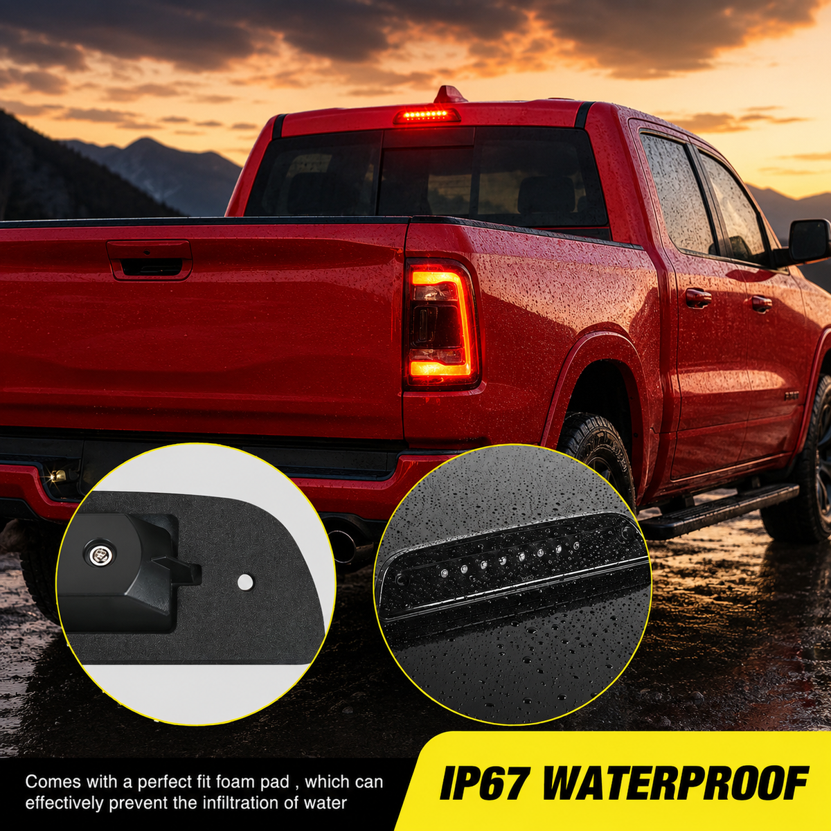 Toyota Tacoma 1995-2017 Led 3Rd Brake Light