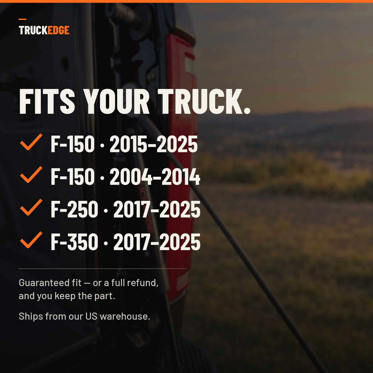 Ford F-150/F-250/F-350 Tailgate Assist
