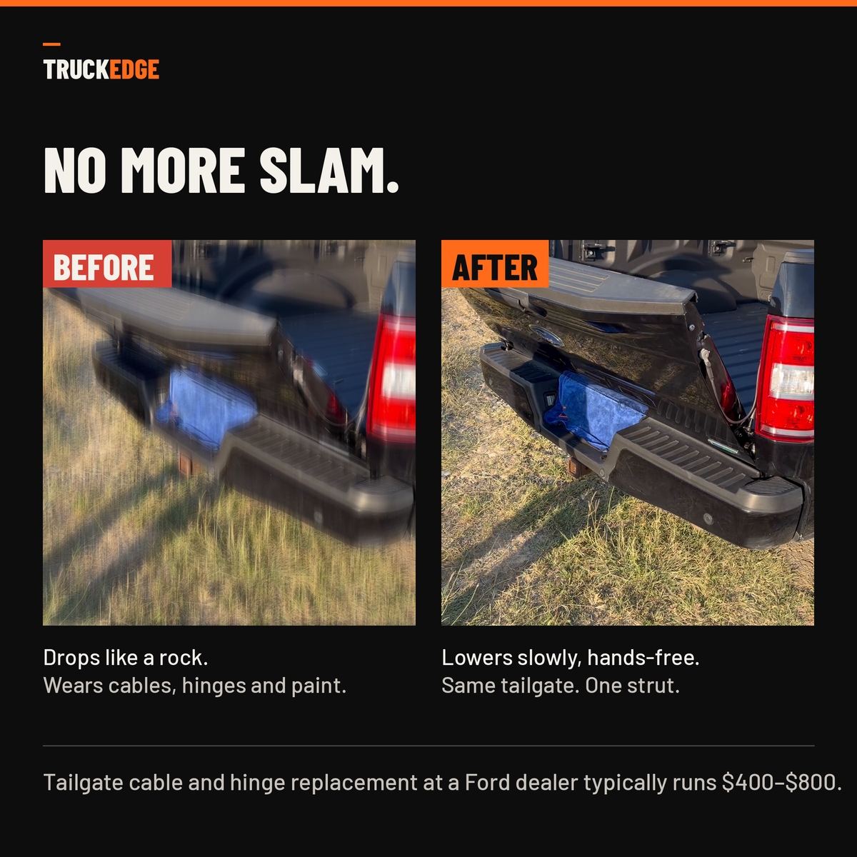Ford F-150/F-250/F-350 Tailgate Assist