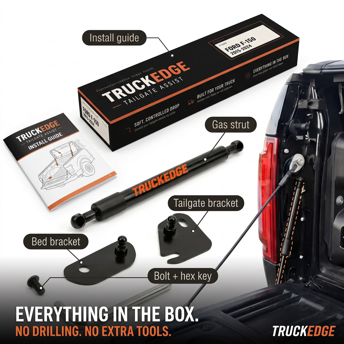 Ford F-150/F-250/F-350 Tailgate Assist