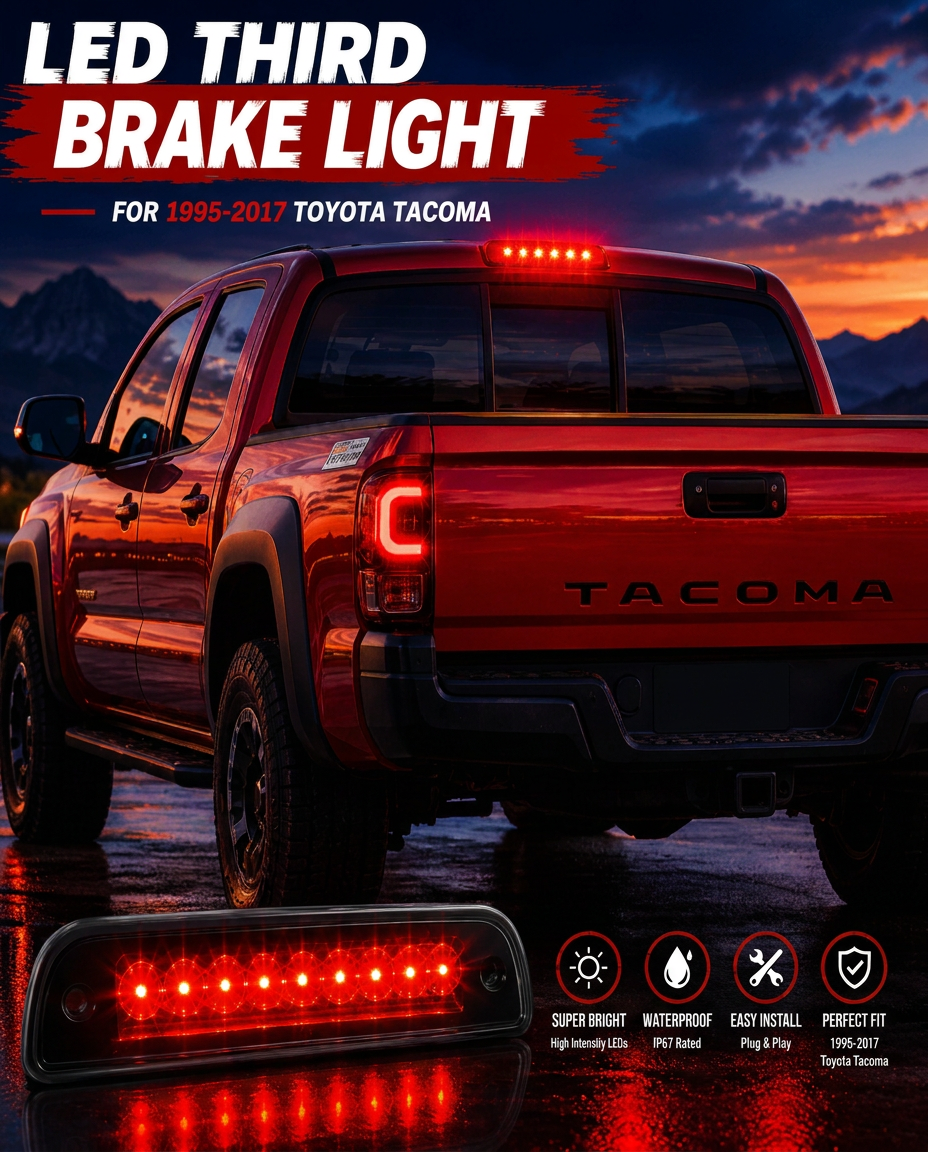 Toyota Tacoma 1995-2017 Led 3Rd Brake Light