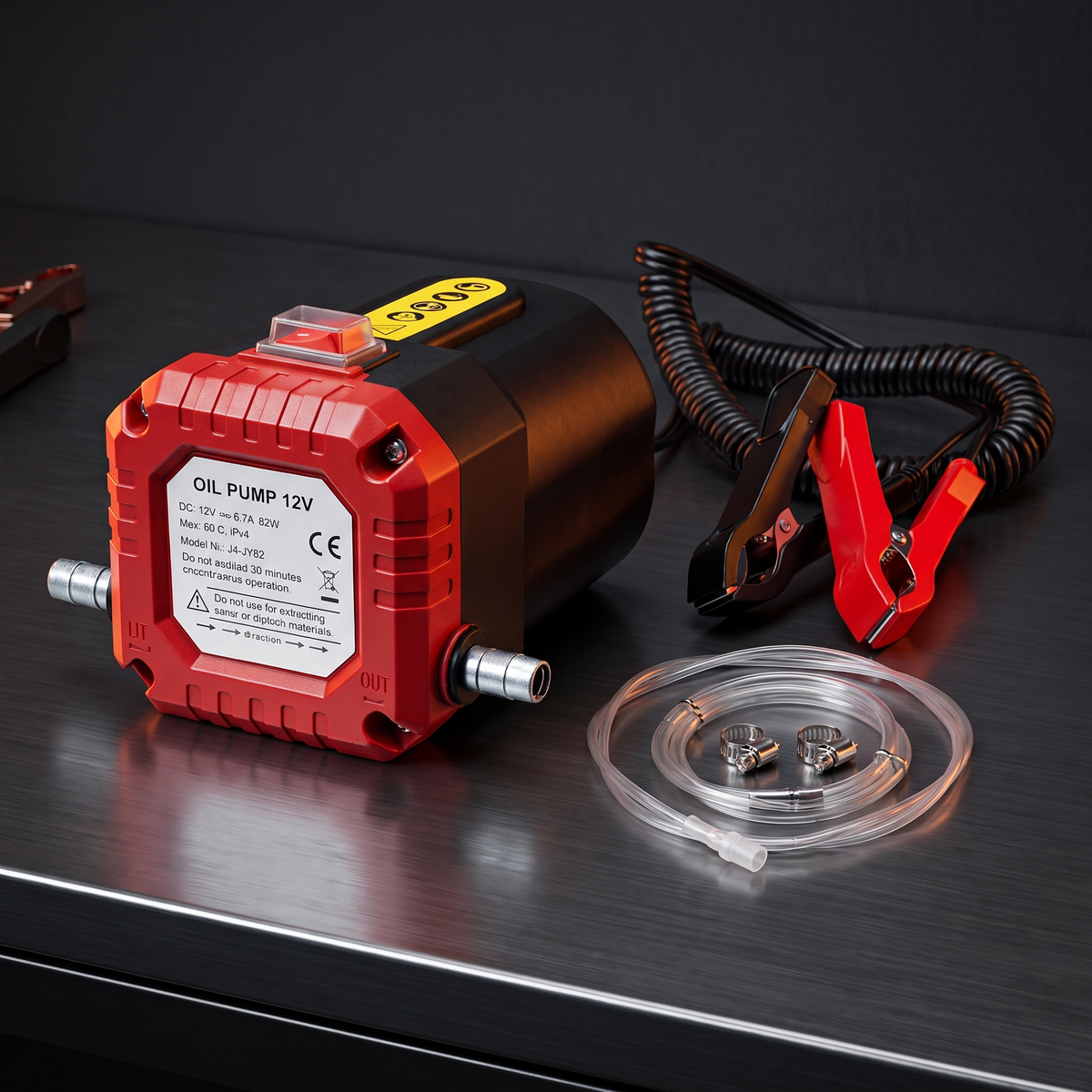 TruckEdge 12V Oil Extractor Pump – Topside Oil Changes, No Jack Needed