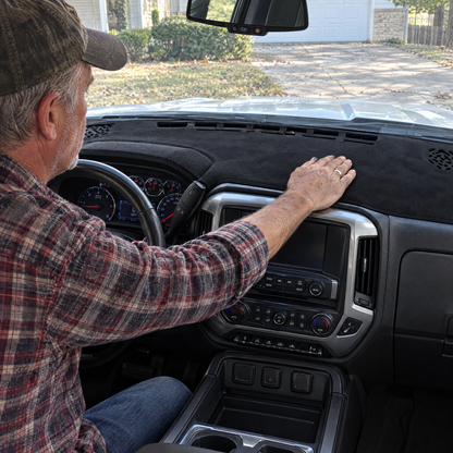 2014-2018 Silverado dash cover install