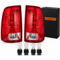 TruckEdge Dodge RAM 2009-2018 tail lights pair with bulbs included