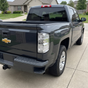 Clear tail lights installed on a 2014-2018 Chevy Silverado