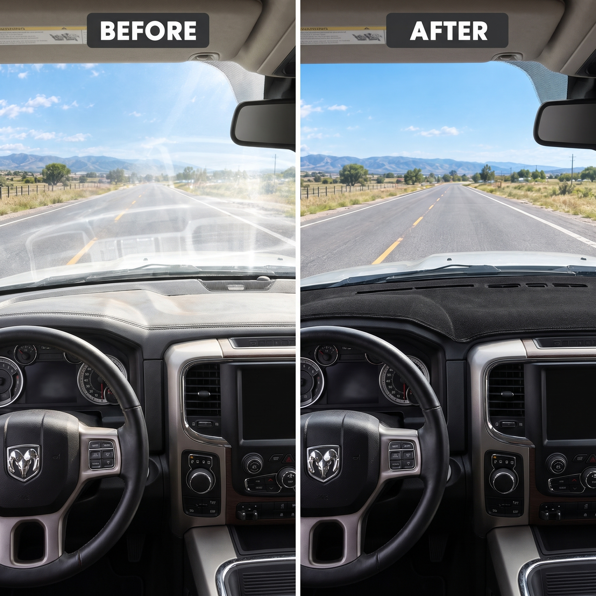 2009-2018 Ram before and after