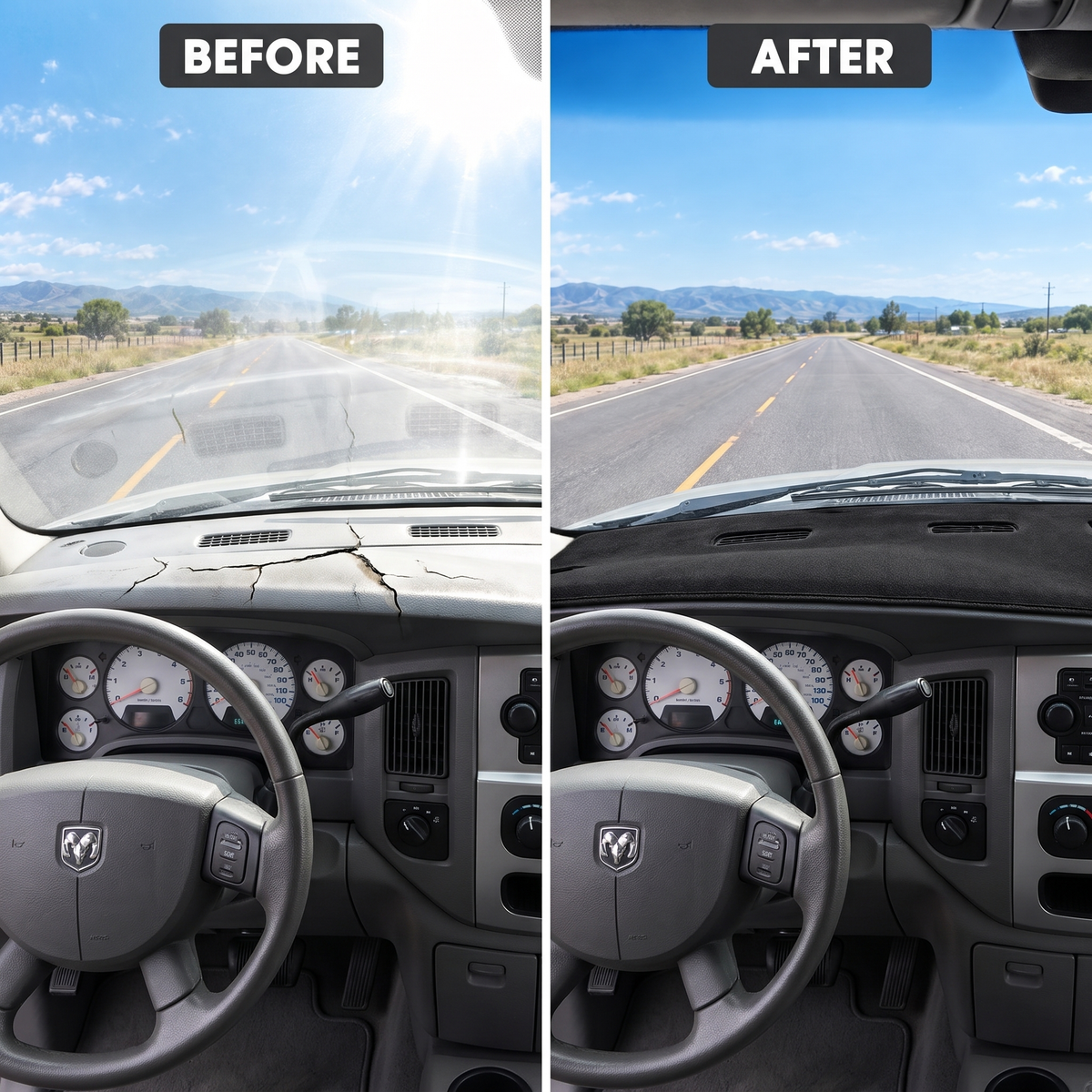 2002-2005 Ram before and after