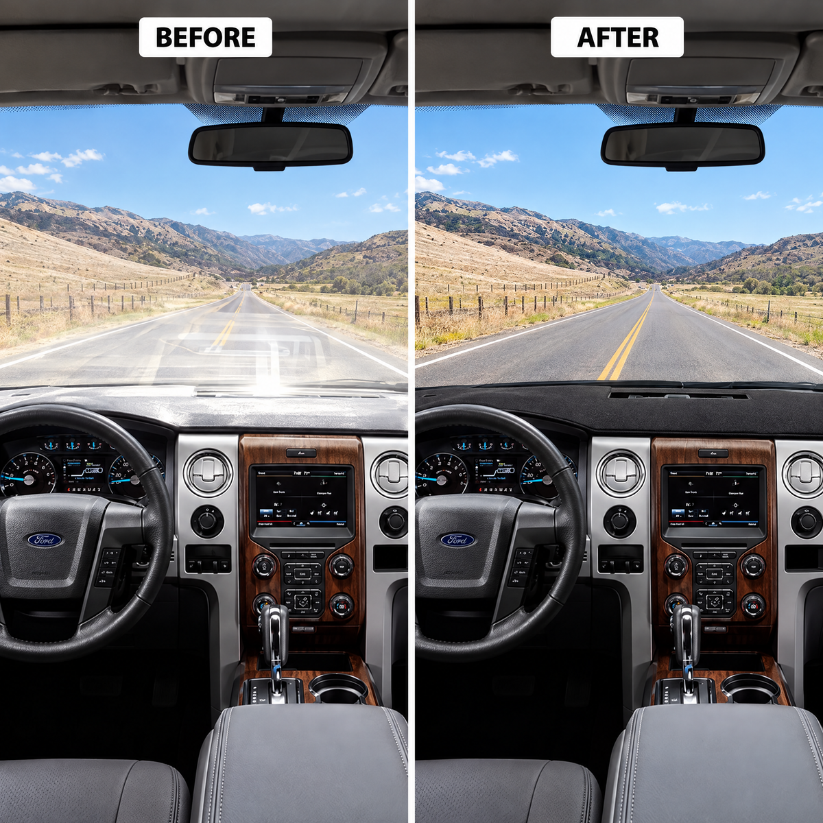 2009-2014 F-150 before and after